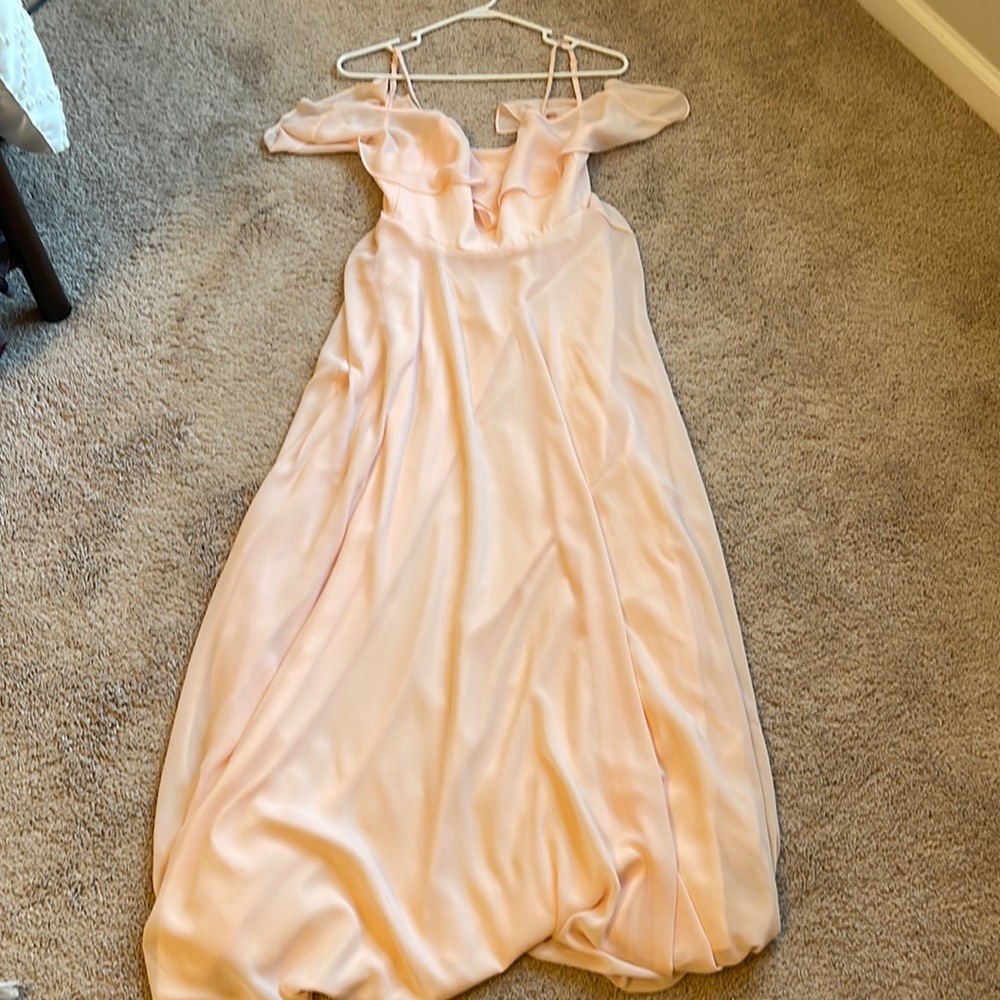 Pink maxi dress